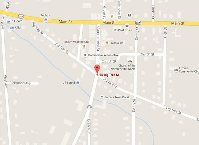 Hombu Location in Livonia NY